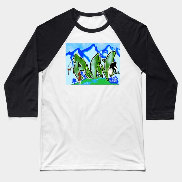 PNW Baseball T-Shirt by Pochfad